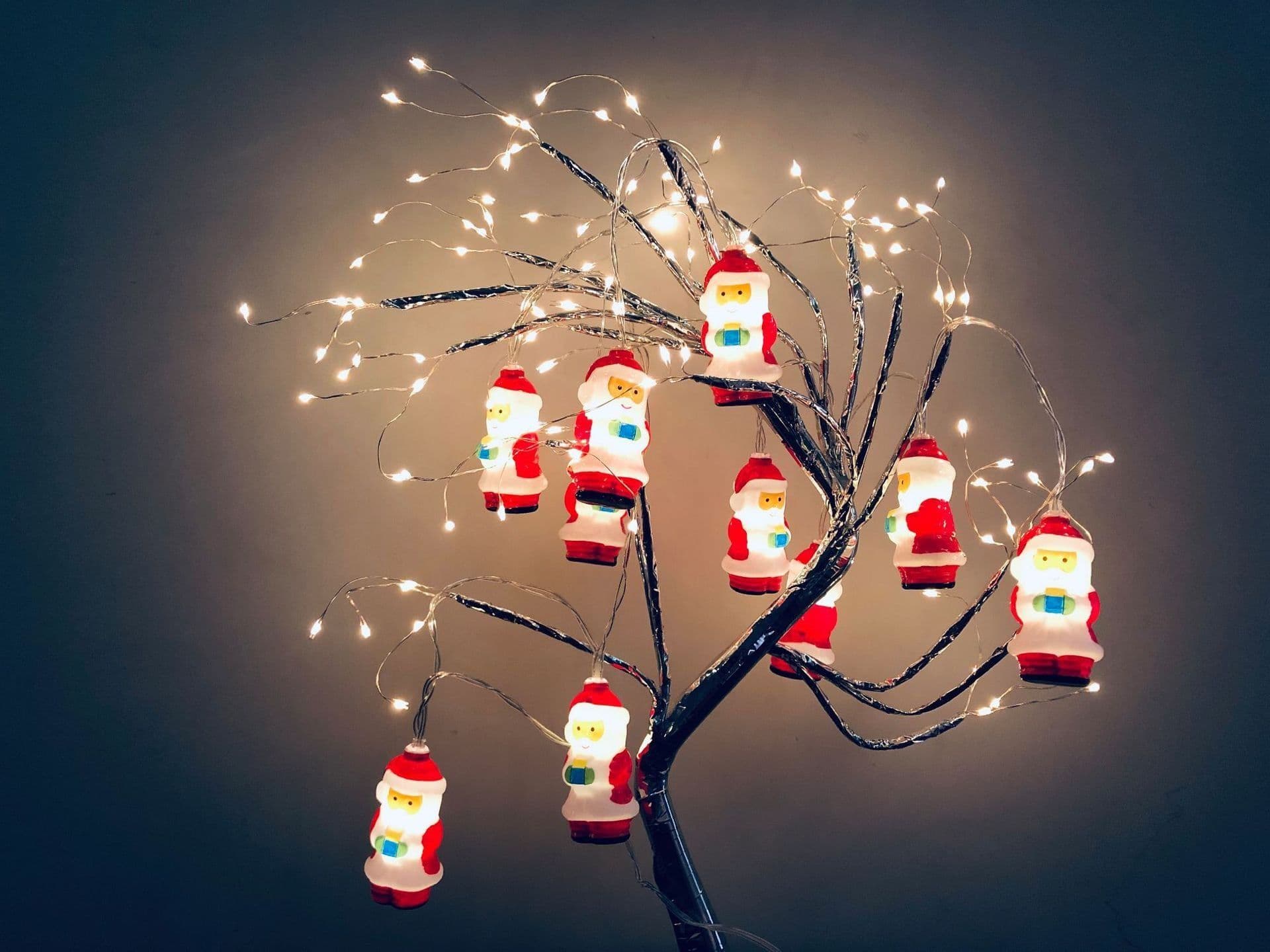 image-Christmas Decoration LED Santa Claus String Lights