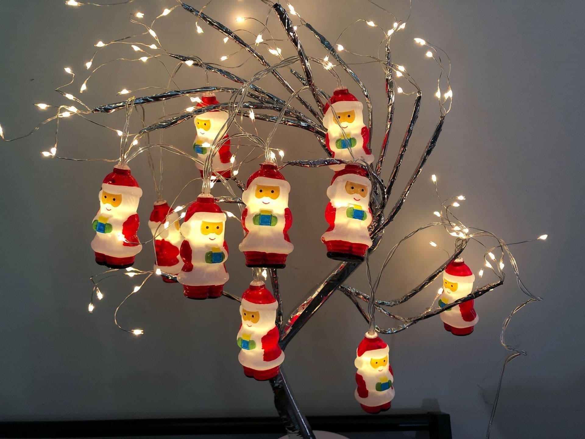 image-Christmas Decoration LED Santa Claus String Lights