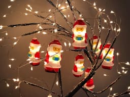 image-Christmas Decoration LED Santa Claus String Lights