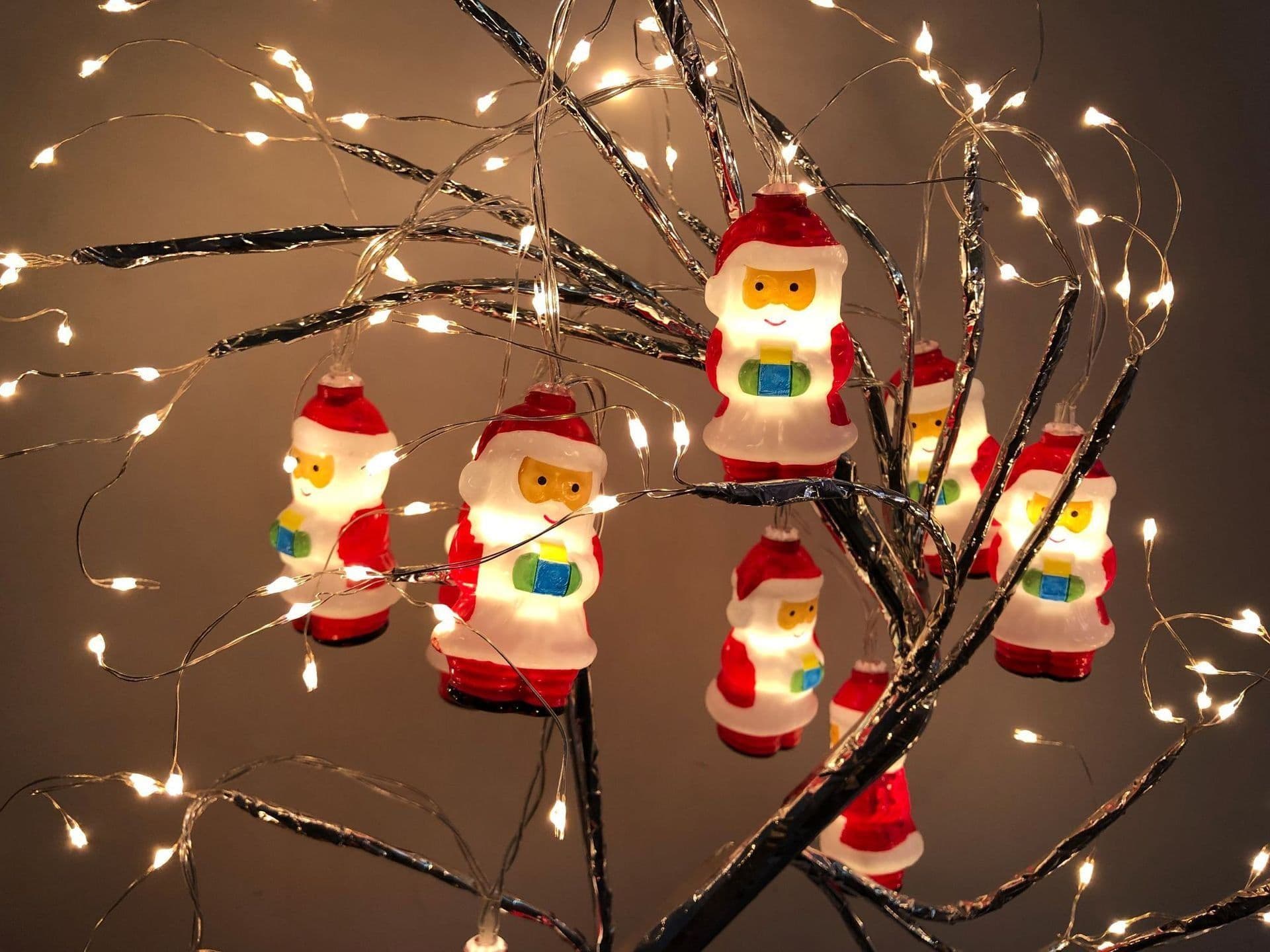 image-Christmas Decoration LED Santa Claus String Lights