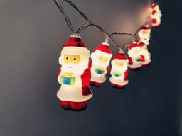 image-Christmas Decoration LED Santa Claus String Lights