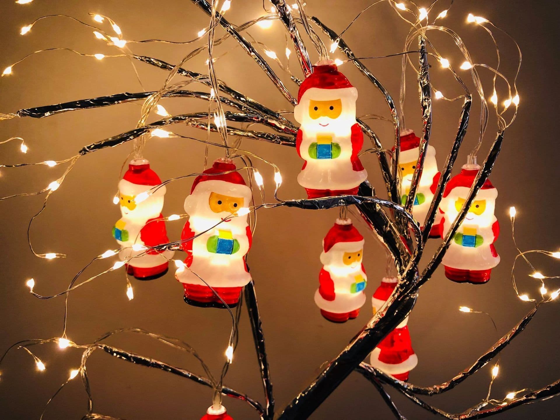 image-Christmas Decoration LED Santa Claus String Lights