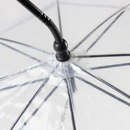image-Hot Selling Transparent Pet Supplies Adjustable Pet C Type Umbrella