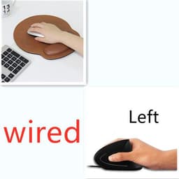 image-Ergonomic Vertical Wireless Mouse 6 Buttons Optical Mice