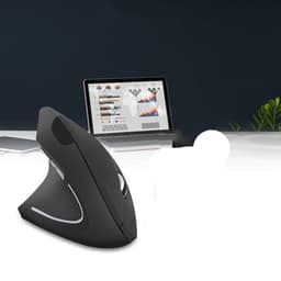 image-Ergonomic Vertical Wireless Mouse 6 Buttons Optical Mice
