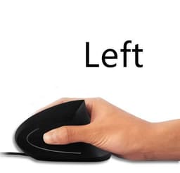 image-Ergonomic Vertical Wireless Mouse 6 Buttons Optical Mice