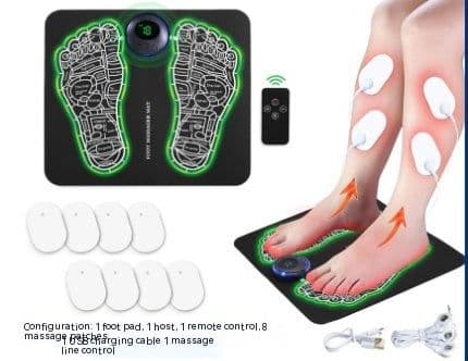 image-Electric EMS Foot Massager Pad Feet Muscle Stimulator Leg Reshaping Foot Massage Mat Relieve Ache Pain Health Care