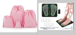 image-Electric EMS Foot Massager Pad Feet Muscle Stimulator Leg Reshaping Foot Massage Mat Relieve Ache Pain Health Care