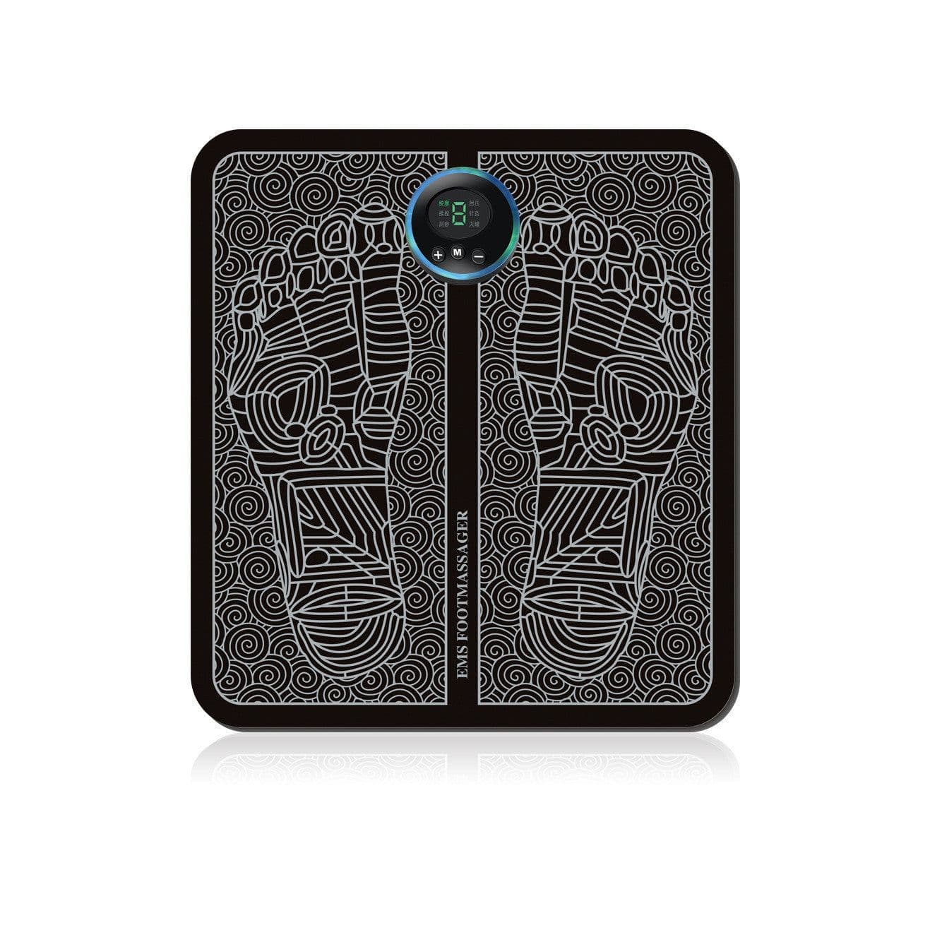 image-Electric EMS Foot Massager Pad Feet Muscle Stimulator Leg Reshaping Foot Massage Mat Relieve Ache Pain Health Care