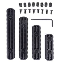 image-4PCS /SET Hunting Accessories Rail Scope Mount Rifle Airsoft Flashlight Rail Nylon MOE Guide Rail H5