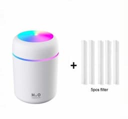 image-Home Car Charging Colorful Air Humidifier Usb Water Replenishment