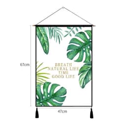 image-Green plants decorative painting