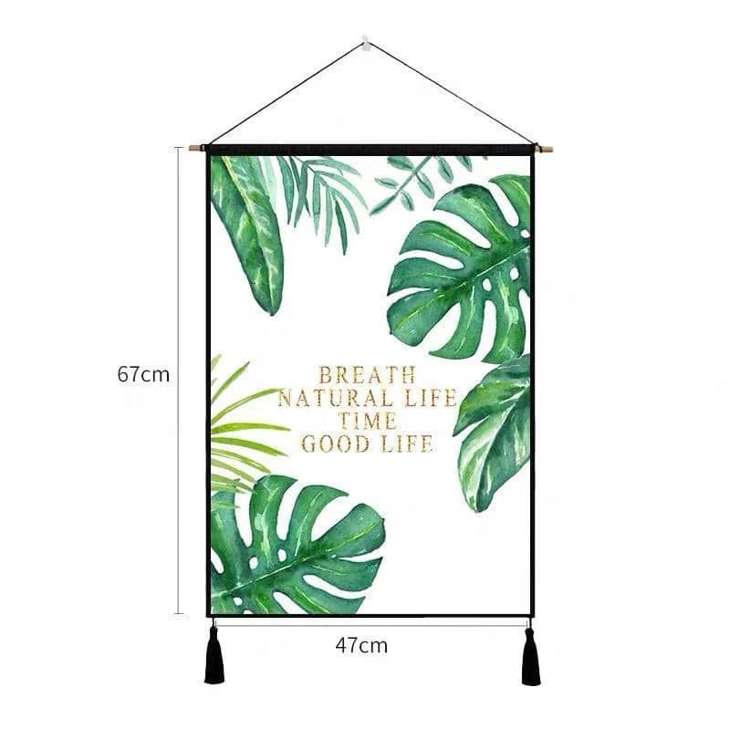 image-Green plants decorative painting