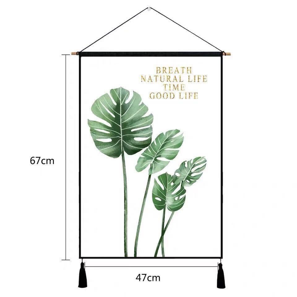 image-Green plants decorative painting
