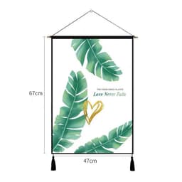 image-Green plants decorative painting