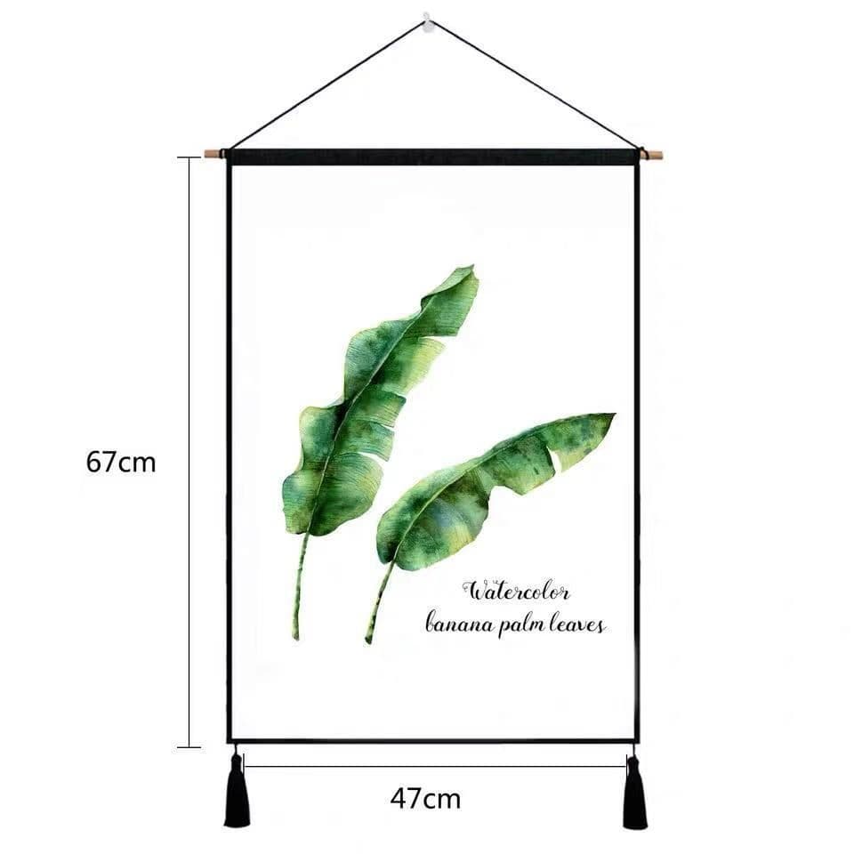 image-Green plants decorative painting