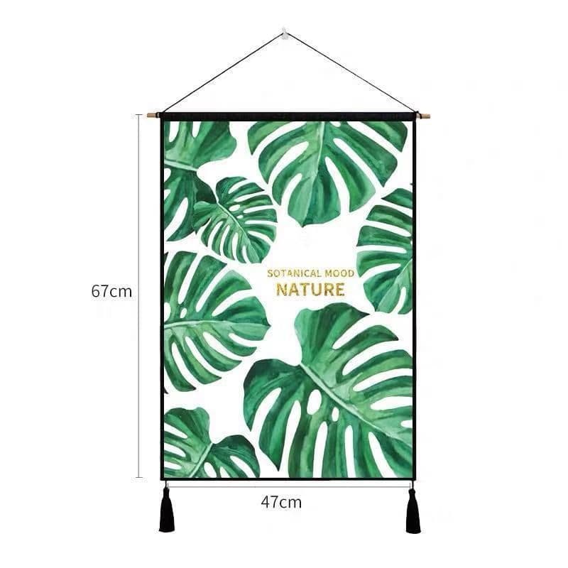 image-Green plants decorative painting