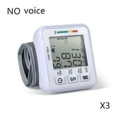 image-Medical Digital Wrist Blood Pressure Monitor Automatic Tonometr BP Measurement Presion Arterial Tensiometro Sphygmomanometer