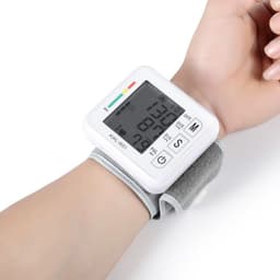 image-Medical Digital Wrist Blood Pressure Monitor Automatic Tonometr BP Measurement Presion Arterial Tensiometro Sphygmomanometer