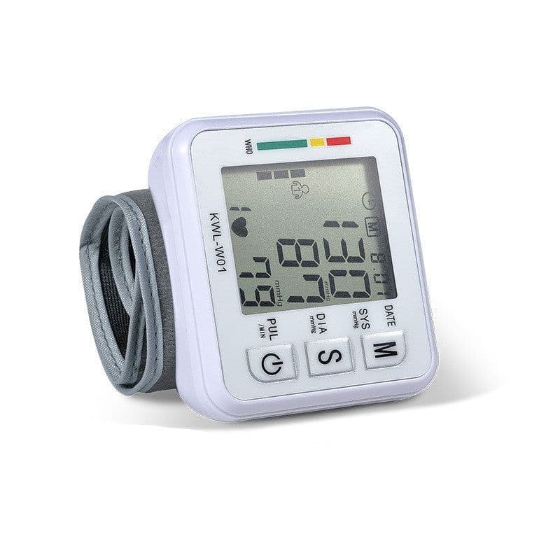 image-Medical Digital Wrist Blood Pressure Monitor Automatic Tonometr BP Measurement Presion Arterial Tensiometro Sphygmomanometer
