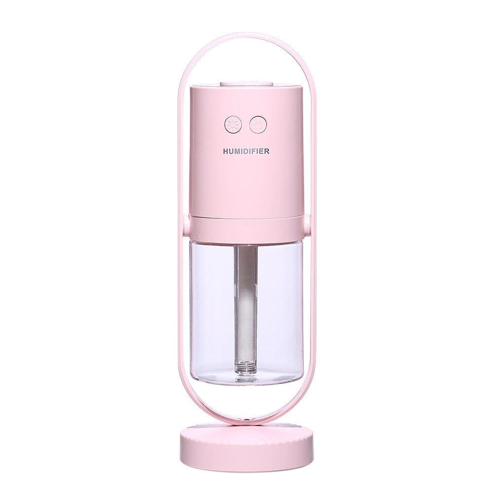 image-Magic Shadow USB Air Humidifier For Home With Projection Night Lights Ultrasonic Car Mist Maker Mini Office Air Purifier