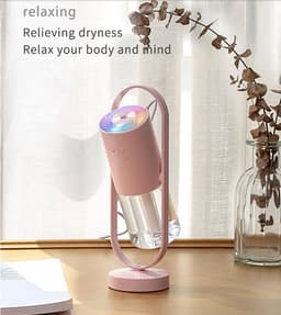 image-Magic Shadow USB Air Humidifier For Home With Projection Night Lights Ultrasonic Car Mist Maker Mini Office Air Purifier