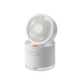 image-Spray mini fan mini portable mute desktop cooling water mist humidifier small rechargeable big wind