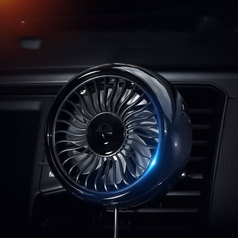 image-Small fan for cooling outlet of air conditioner in car