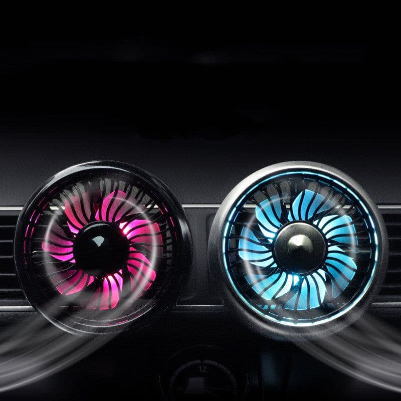 image-Small fan for cooling outlet of air conditioner in car
