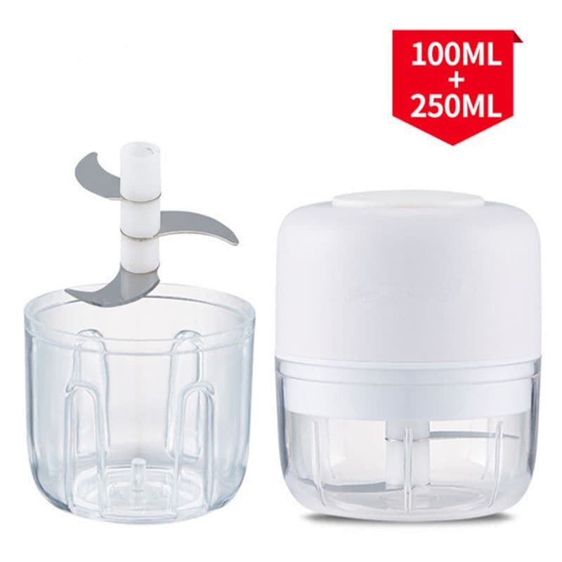 image-Portable Electric Garlic Cutter