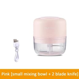 image-Portable Electric Garlic Cutter