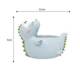 image-Resin fleshy fun gardening resin flower pot