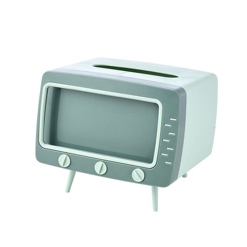 image-Creative Cute Cartoon Tissue Box Living Room Household Plastic Storage