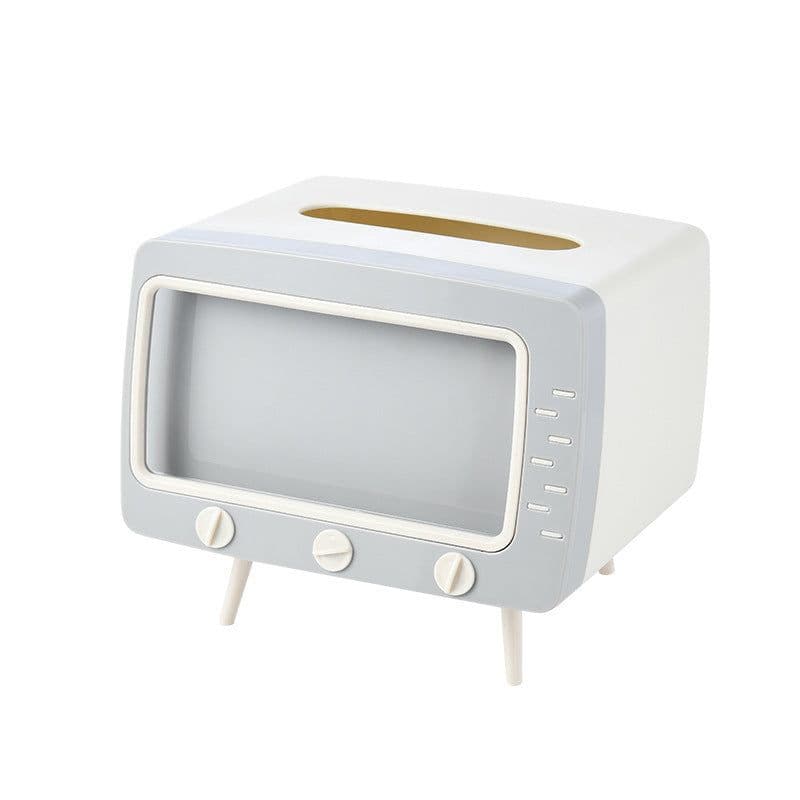 image-Creative Cute Cartoon Tissue Box Living Room Household Plastic Storage