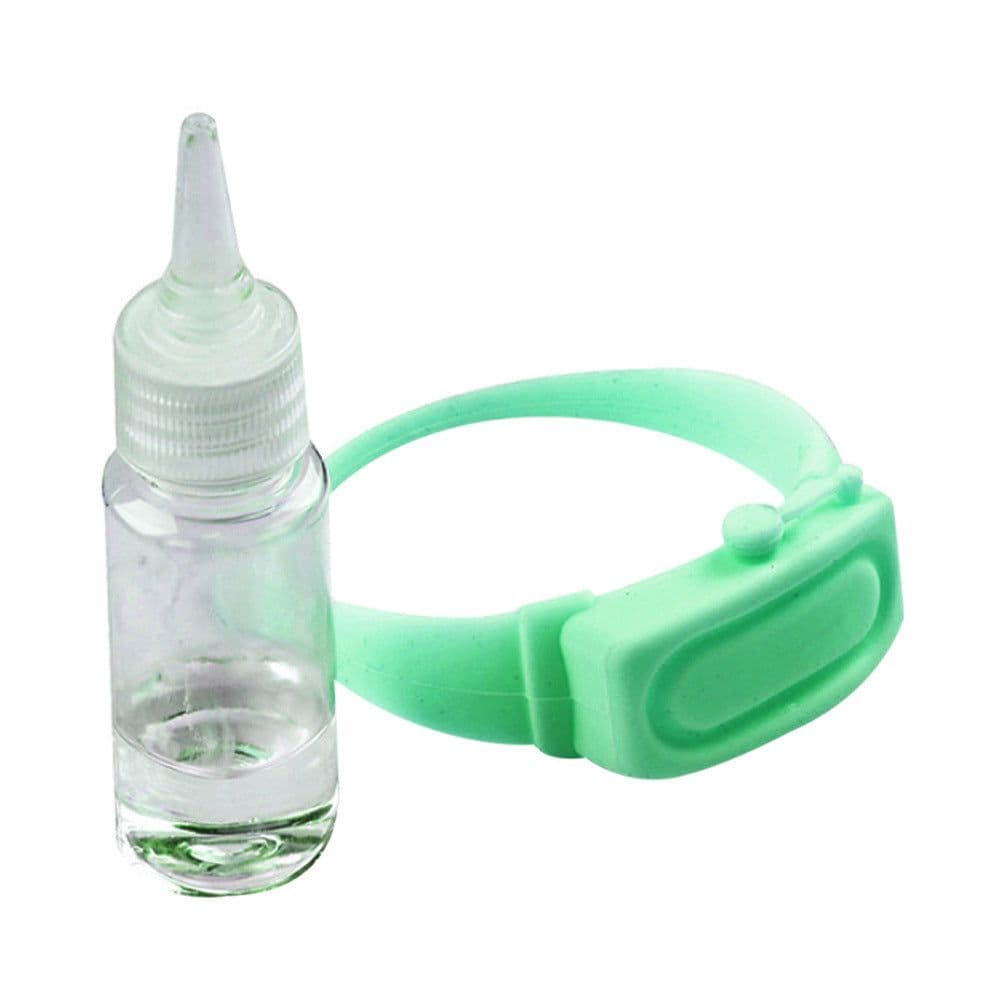 image-Portable Hand Sanitizer Disinfectant Bracelet Wearable Hand Wash Gel Dispenser