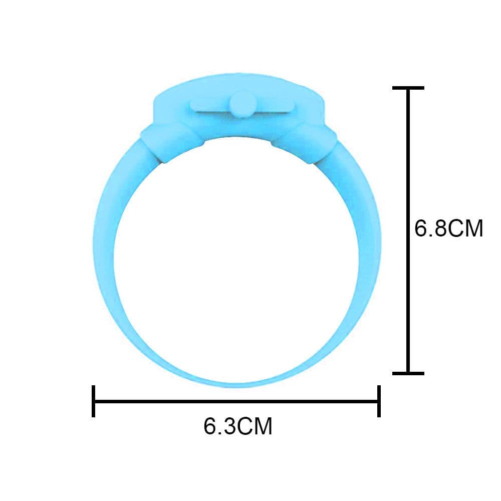 image-Portable Hand Sanitizer Disinfectant Bracelet Wearable Hand Wash Gel Dispenser