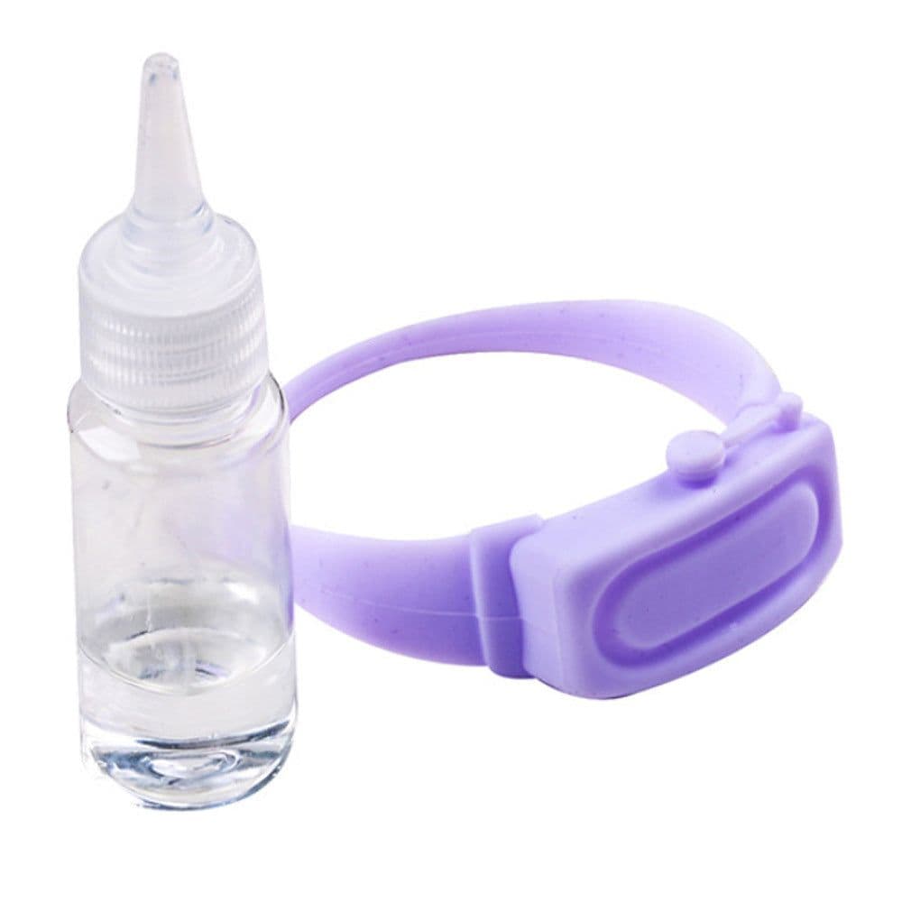 image-Portable Hand Sanitizer Disinfectant Bracelet Wearable Hand Wash Gel Dispenser