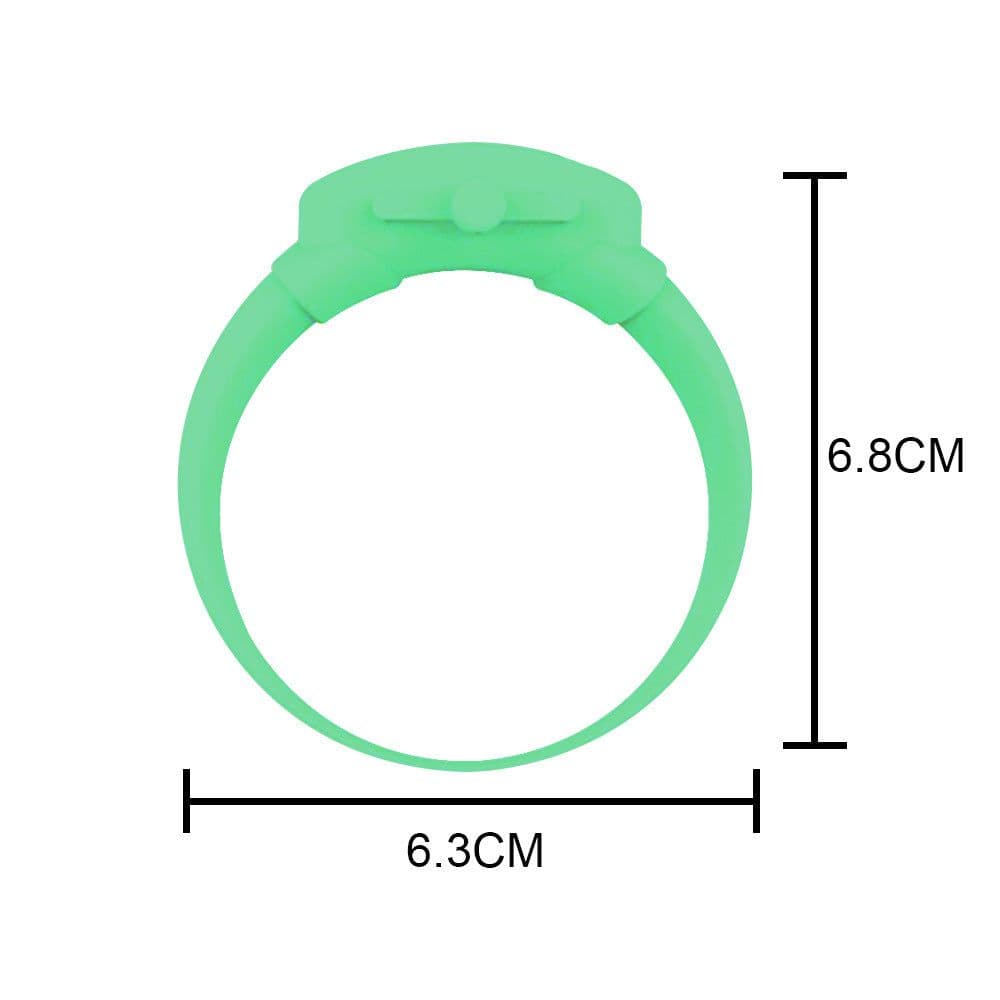 image-Portable Hand Sanitizer Disinfectant Bracelet Wearable Hand Wash Gel Dispenser