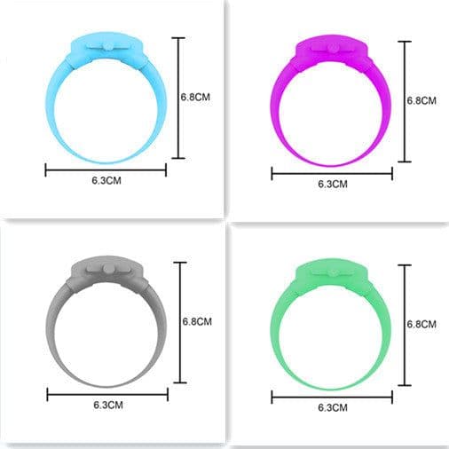 image-Portable Hand Sanitizer Disinfectant Bracelet Wearable Hand Wash Gel Dispenser