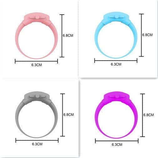 image-Portable Hand Sanitizer Disinfectant Bracelet Wearable Hand Wash Gel Dispenser
