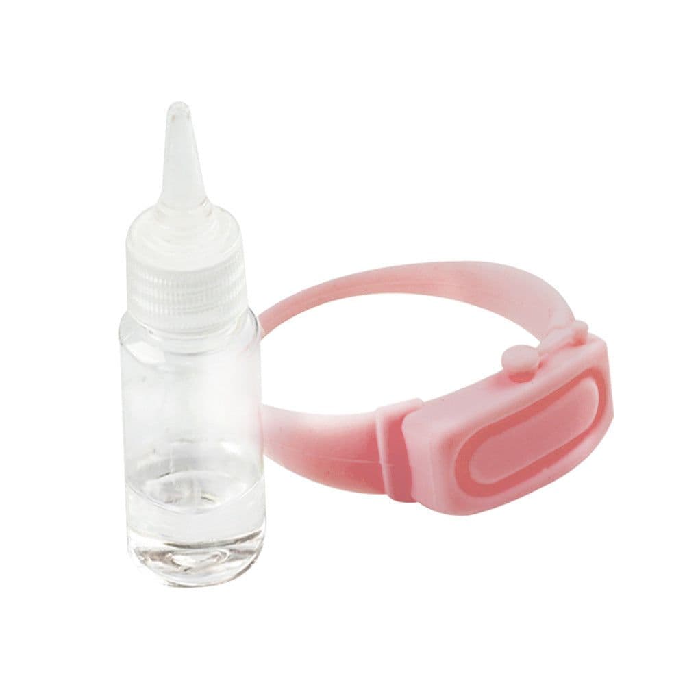 image-Portable Hand Sanitizer Disinfectant Bracelet Wearable Hand Wash Gel Dispenser