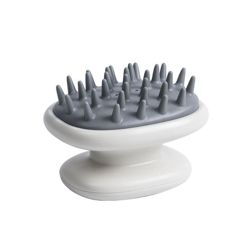 image-Silicone Head Body Scalp Massage Shampoo Brush Multiple Color Promote Blood Circulation