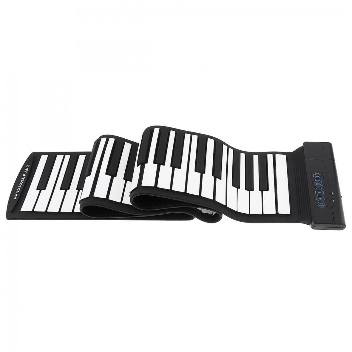 image-Portable Roll Up Piano 88 Keys Pure Musical Instrument Sound
