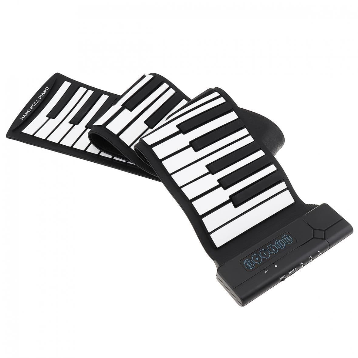 image-Portable Roll Up Piano 88 Keys Pure Musical Instrument Sound
