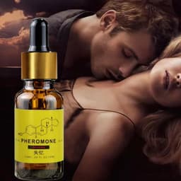 image-Men and women flirting sexy perfume