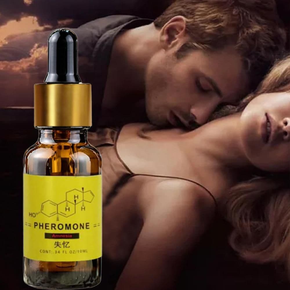 image-Men and women flirting sexy perfume
