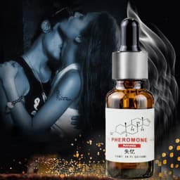 image-Men and women flirting sexy perfume