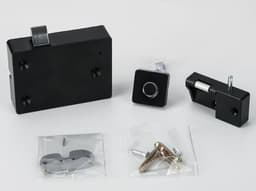 image-Intelligent Eletric Fingerprint Furniture Lock Cabinet Drawer Lock
