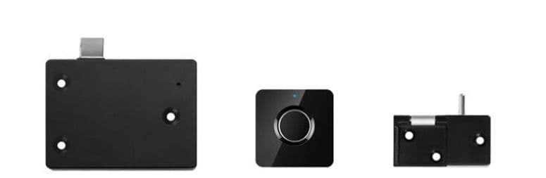 image-Intelligent Eletric Fingerprint Furniture Lock Cabinet Drawer Lock