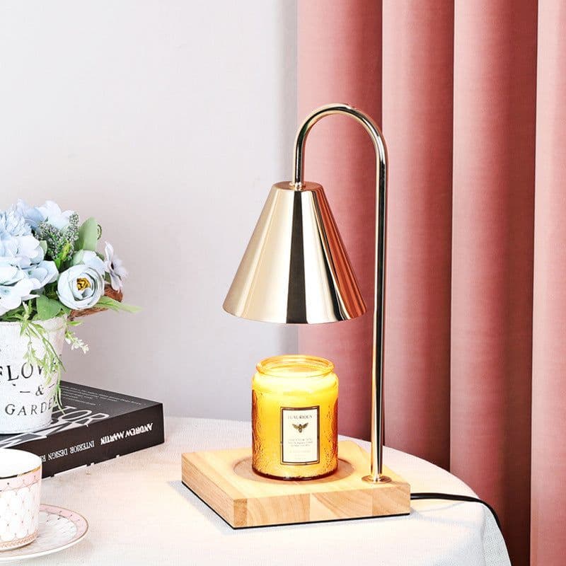 image-Aromatherapy melting wax lamp melting wax lamp candle hot melting fragrance melting candle wax melting bedside bedroom ins girl dimming table lamp